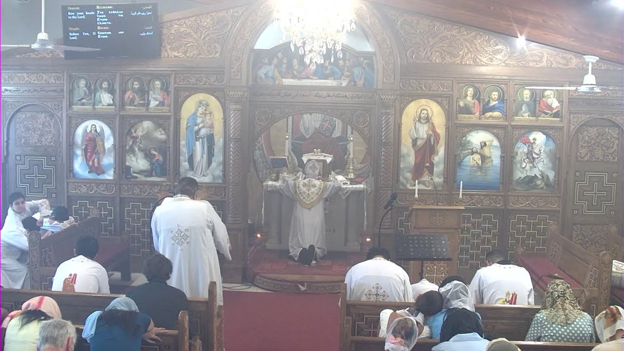 St. Mark & St. George Coptic Orthodox Church - Divine Liturgy - Sunday  28/12/2025