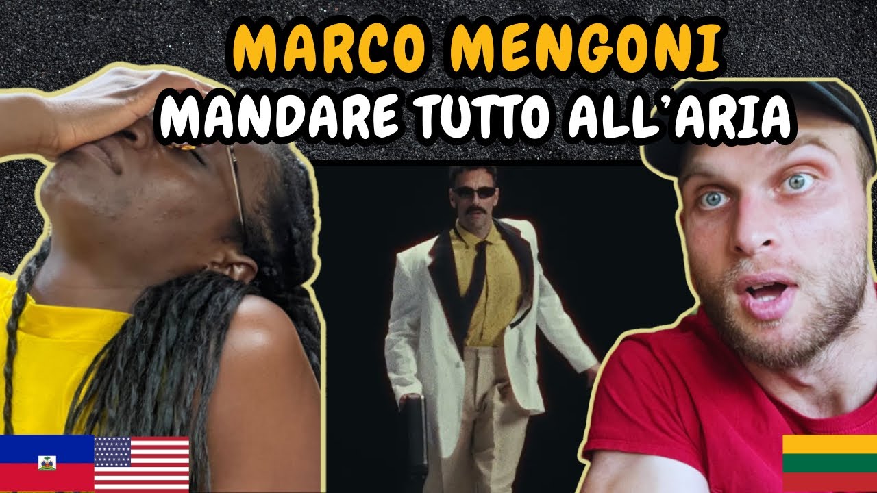 REACTION TO Marco Mengoni - ManDarE TuTto All'aRIA (Music Video) | FIRST TIME HEARING