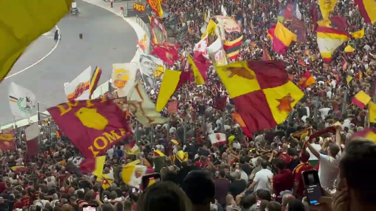 17/9/23 AS Roma vs Empoli 7-0 ... UNITI E COMPATTI SI CANTA ''MAI SOLA MAI''