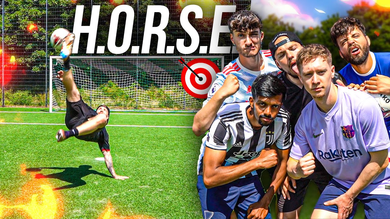 EPISCHE FUßBALL HORSE CHALLENGE!!