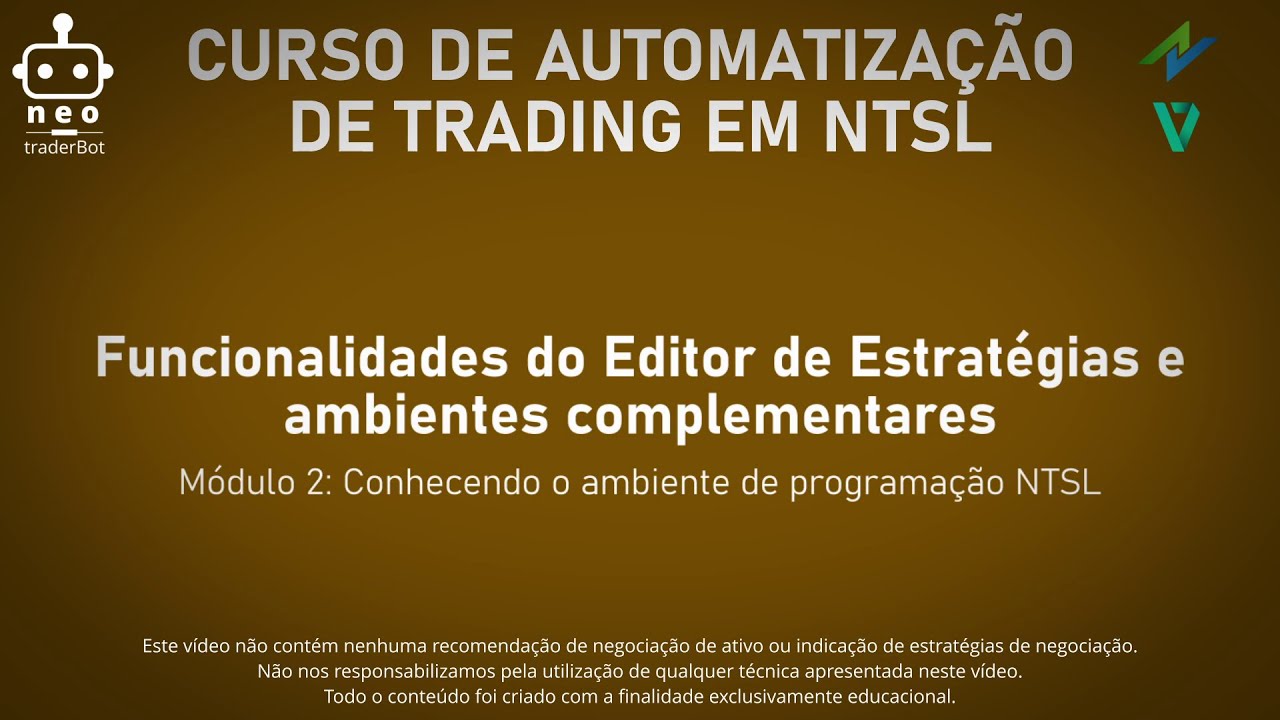 Aula M02/01: Conhecendo o Editor de Estratégias