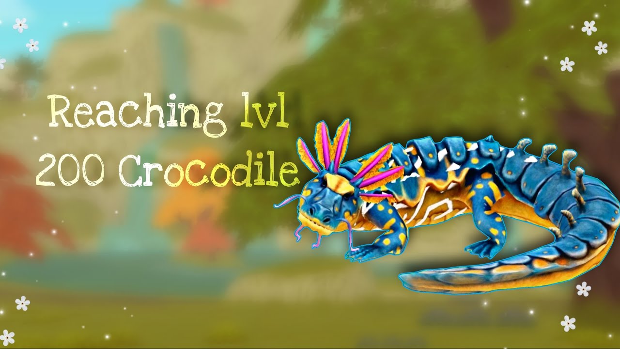 Wildcraft: Reaching lvl 200 Crocodile 🐊 (Without music)