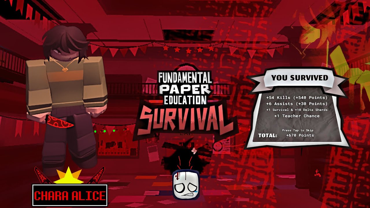 Chara Alice gameplay - FPE:S 