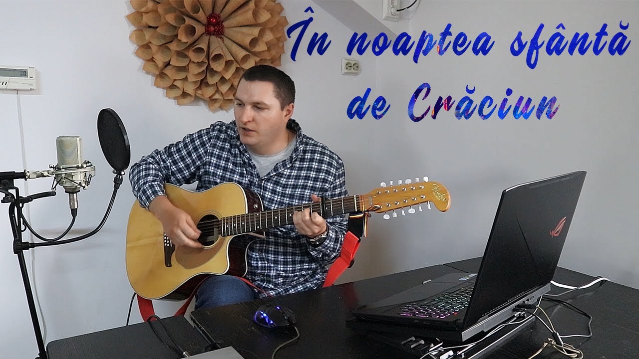 În noaptea sfântă de Crăciun (Colind) [Acoustic Guitar Cover]