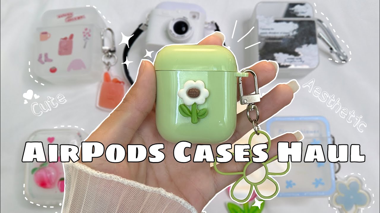 「 airpods 2nd generation 」case haul [ cute, aesthetic & affordable✨]{SHEIN}🎧
