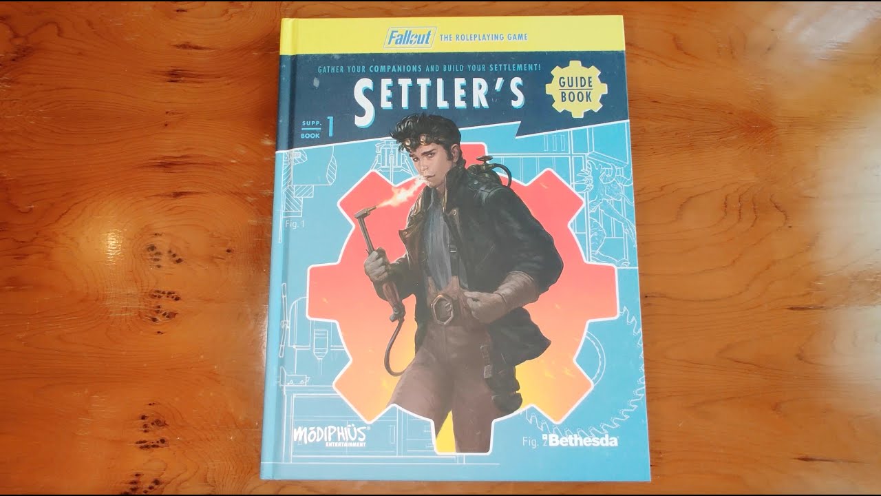 Fallout 2d20 RPG - Settler's Guide Book Review (Modiphius)