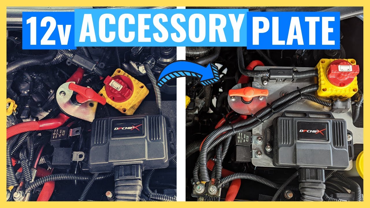 4wd Brackets 12v ACCESSORY PLATE | Fix your 12v Birdsnest! | 2021 Isuzu DMAX Build #35