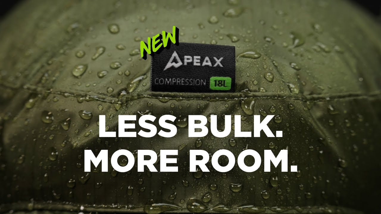 PACKING SMART ISN'T ABOUT BRINGING LESS - NEW COMPRESSION SACKS