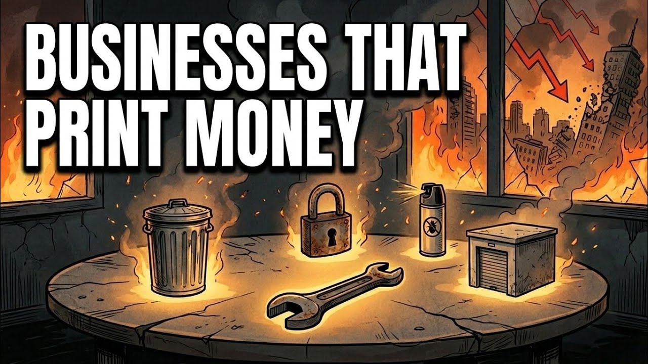 5 businesses that make you richer every time the economy crashes.