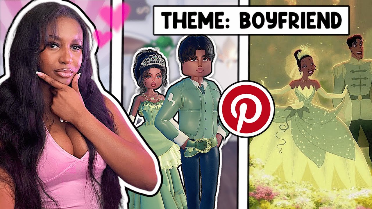 PINTEREST PICKS MY DUO COUPLE OUTFITS IN DRESS TO IMPRESS W/ MY BOYFRIEND 💍 | Roblox