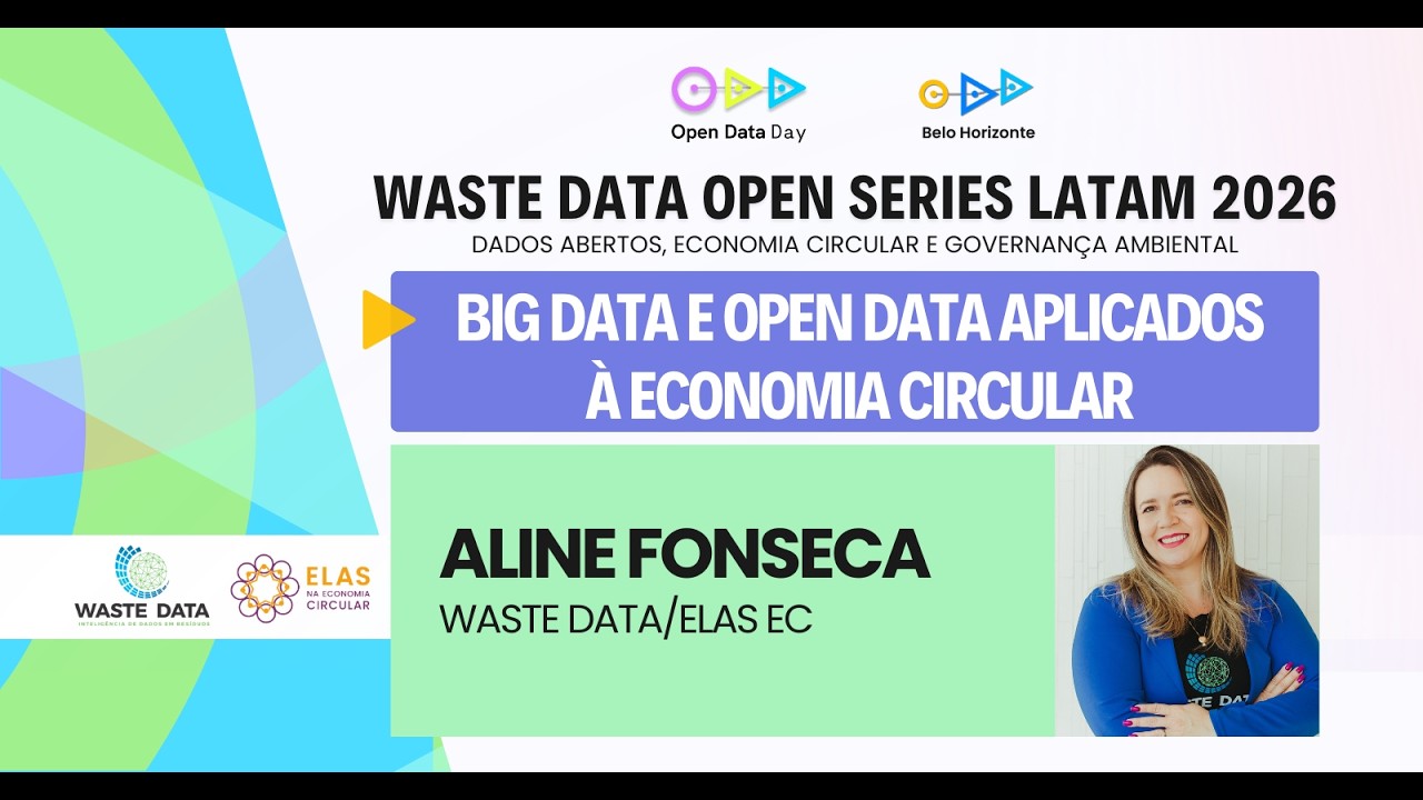 Palestra: Big Data e Open Data aplicados à Economia Circular