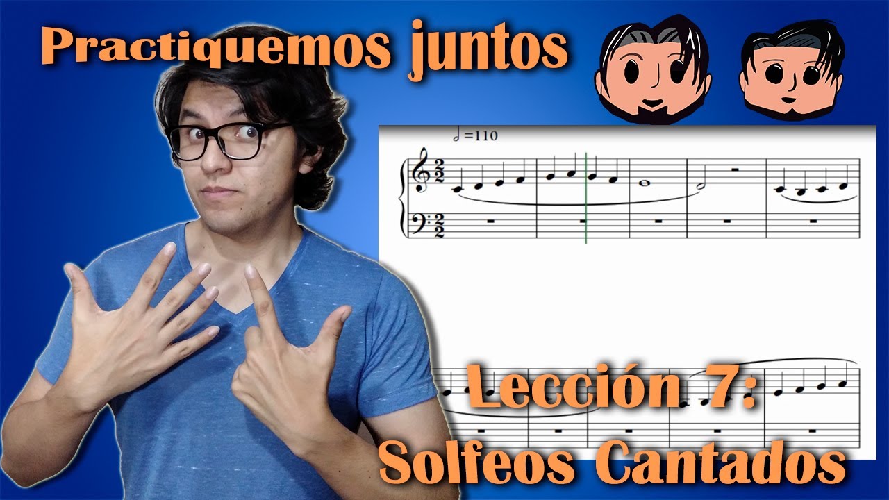 Solfeo Cantando: Pozzoli Lección 7 | Practiquemos juntos