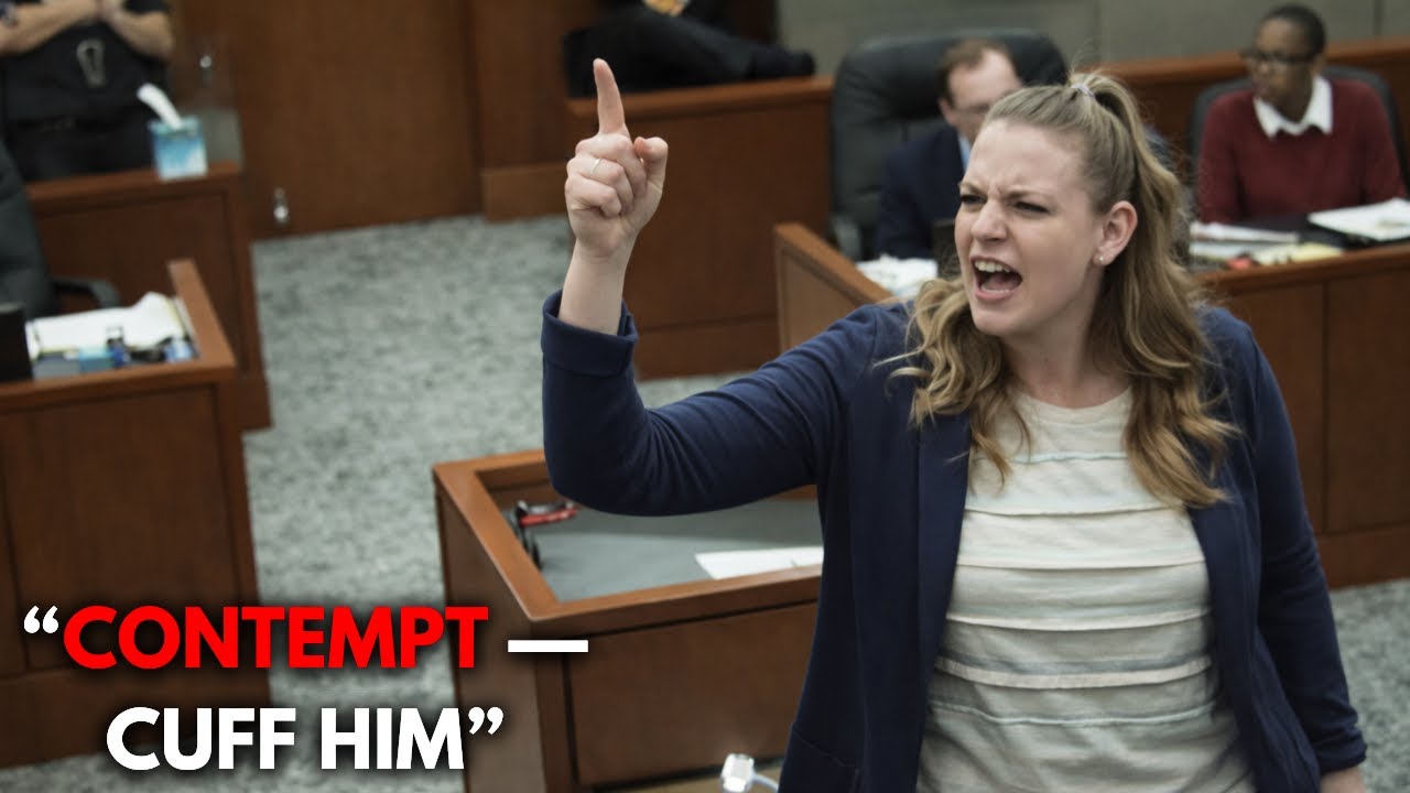 Судья РАЗГРОМИЛ дерзкого подсудимого после того, как тот зашел слишком далеко — немедленное тюрем...