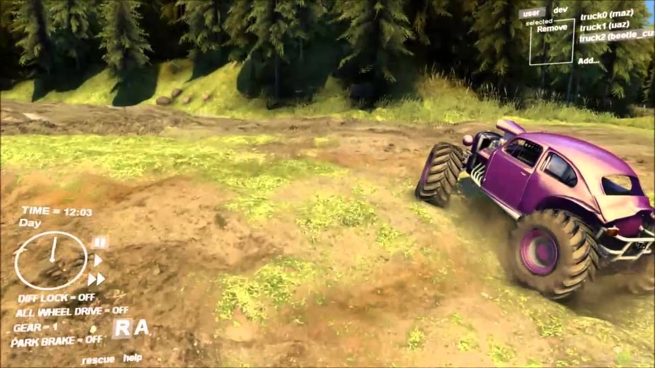 Spintires Beetle custom (jeu pc) oovee