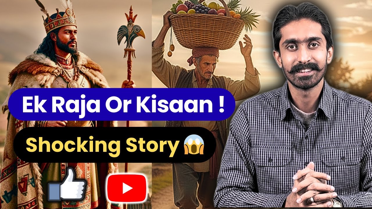 Life Changing Story😇 | Raja Or Kisaan ki Heran kar danay wali kahani | Shocking Story😱 | Zamin Shah