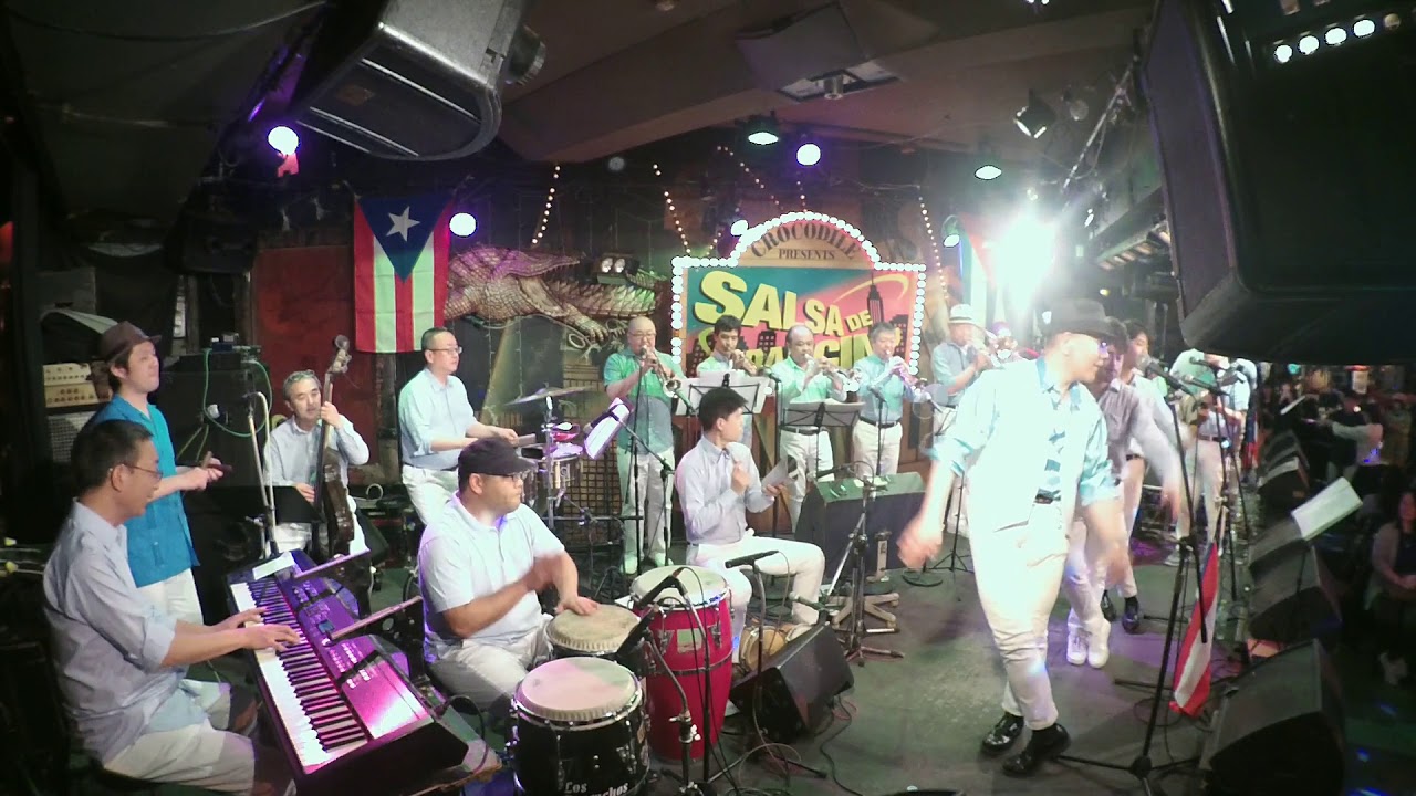 【Salsa Live】 El Tiempo Lo Dira 【Los Borrachos 2019 4 14 原宿クロコダイル】