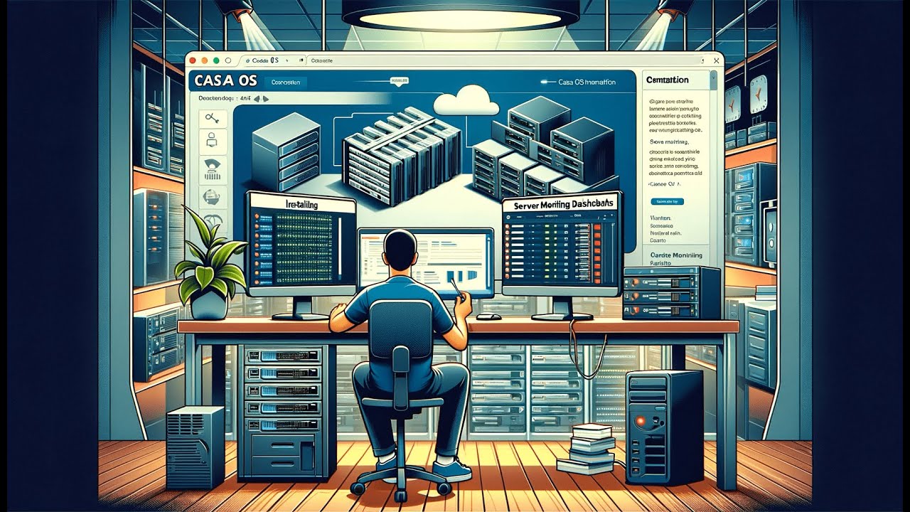 CasaOs - управление домашним сервером