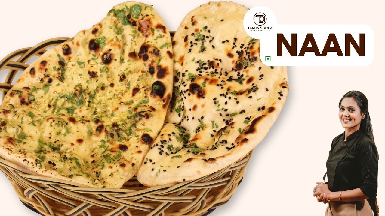 No Yeast Naan | Butter Naan | Garlic Naan | तवे पर बनाये रेस्टोरेंट जैसा नान | Chef Taruna Birla