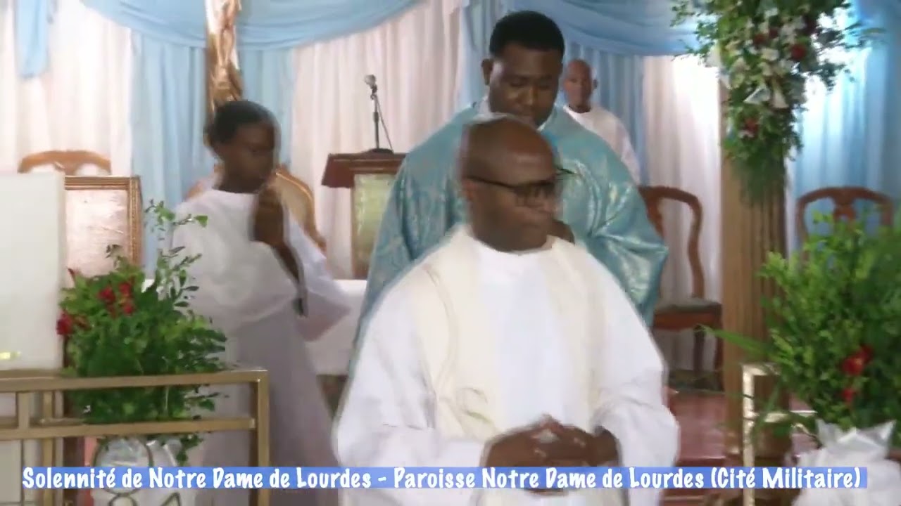 Solennité Notre Damede Lourdes( Cité Militaire )