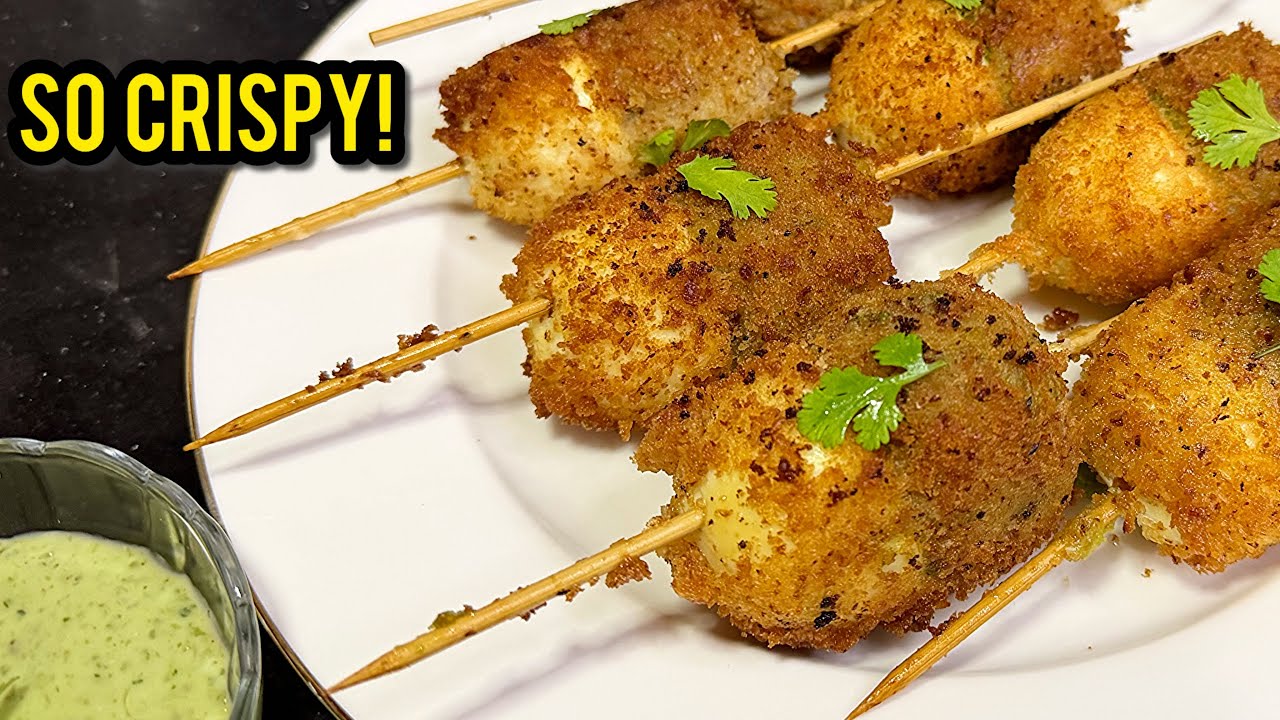 Crispy Egg & Potato Skewers | 5 Minute Iftar Snack Recipe | Easy Ramadan Recipe 