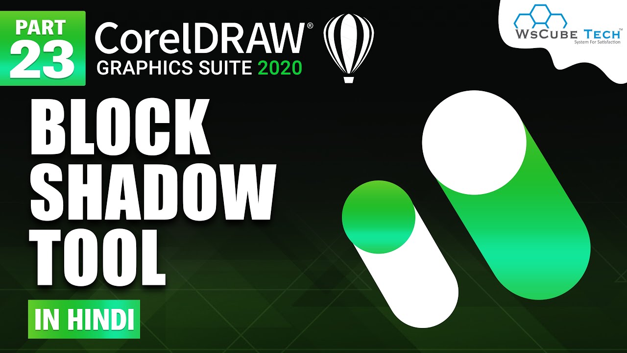 Shadow Tool - How to Use Block Shadow Tool in CorelDraw | CorelDraw Amazing Tips & Trikes - 23