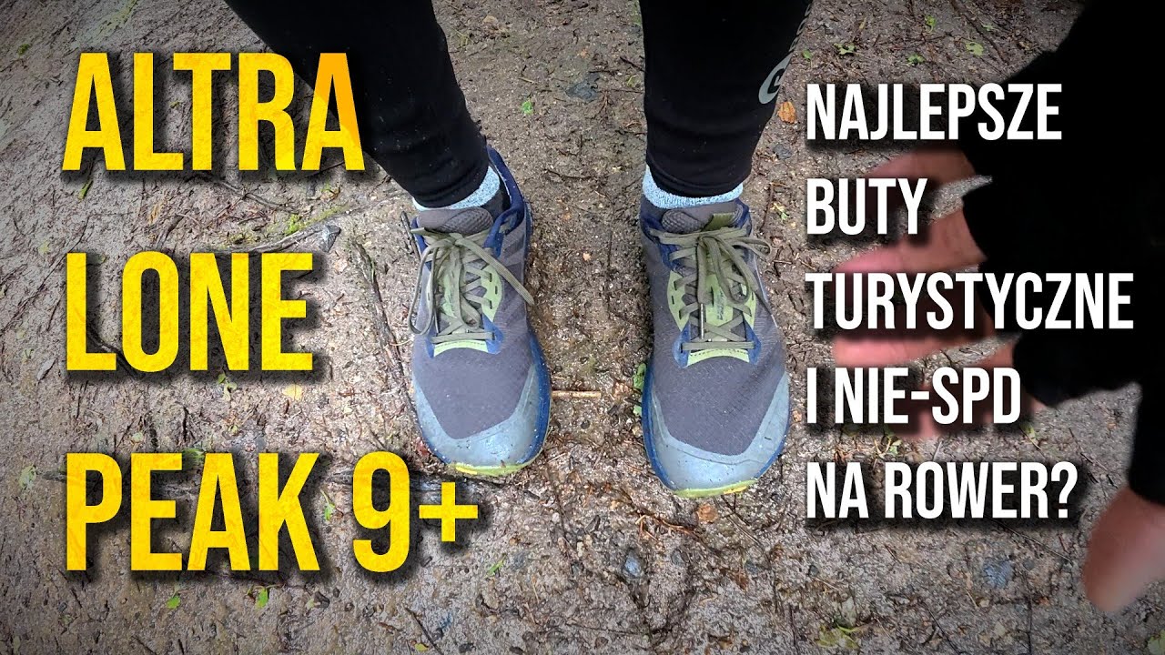 Najlepsze (dla mnie!) buty na rower i w g&oacute;ry: Altra Lone Peak 9+