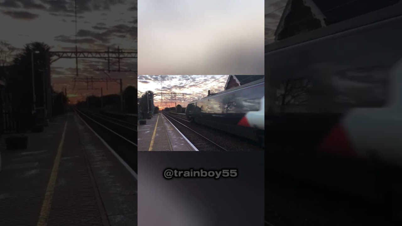 The worst train crash in the uk part 1 #viral #train #britishrailways #4k #class390 #viral #edit