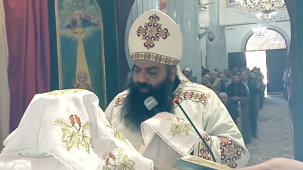 القداس الكيرلس من كنيسة مارجرجس بالمنشاه  القداس القس انجيلوس والقس كيرلس موسي