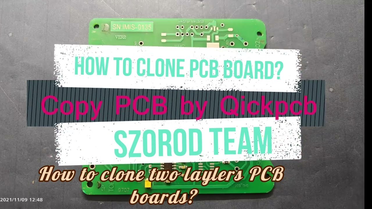How to clone pcb board?