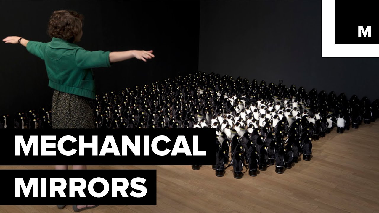 This Professor Created a 'mechanical Mirror' Out of Toys