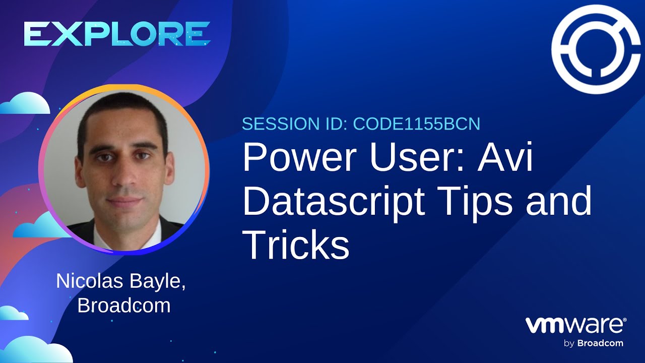 CODE1155BCN - Power User: Avi Datascript Tips and Tricks