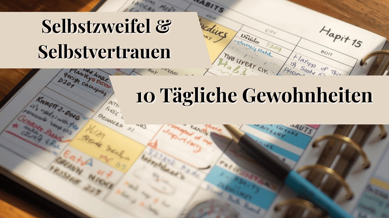 Von Selbstzweifeln zu echtem Selbstvertrauen: 10 tägliche Gewohnheiten | Podcast