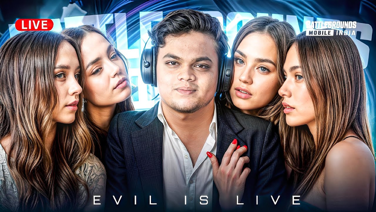 RUSH GAMEPLAY WITH EVIL IS LIVE | #bgmilive #shortsfeed  #bgmi  #live #pubgmobile