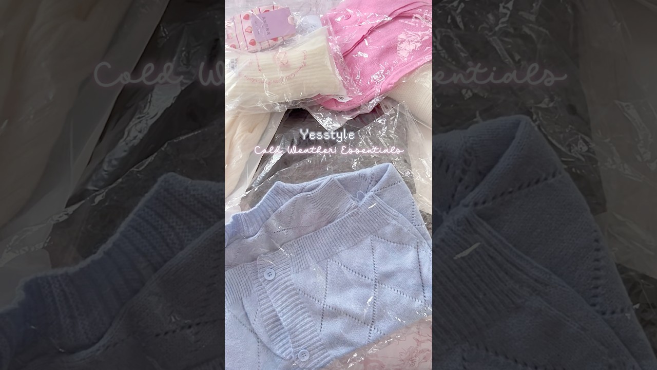 YesStyle Winter Fits❄️#clothing #fitspo #pinterest #wonyoungism #outfit #yesstyle #haul #fyp #shorts