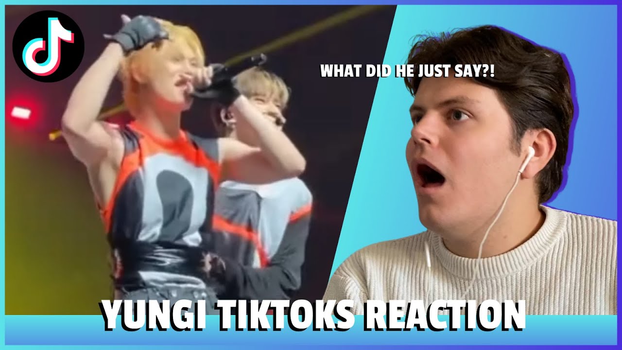 Реакция на милые и пикантные посты YUNGI в TikTok! (Юнхо и Минги ATEEZ)