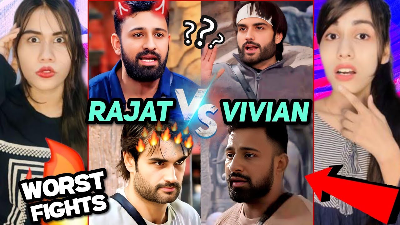 Rajat Dalal vs Vivian Dsena - Instagram Trending Dangerous Attitude Reels Reaction🔥 | Ashmah2.0
