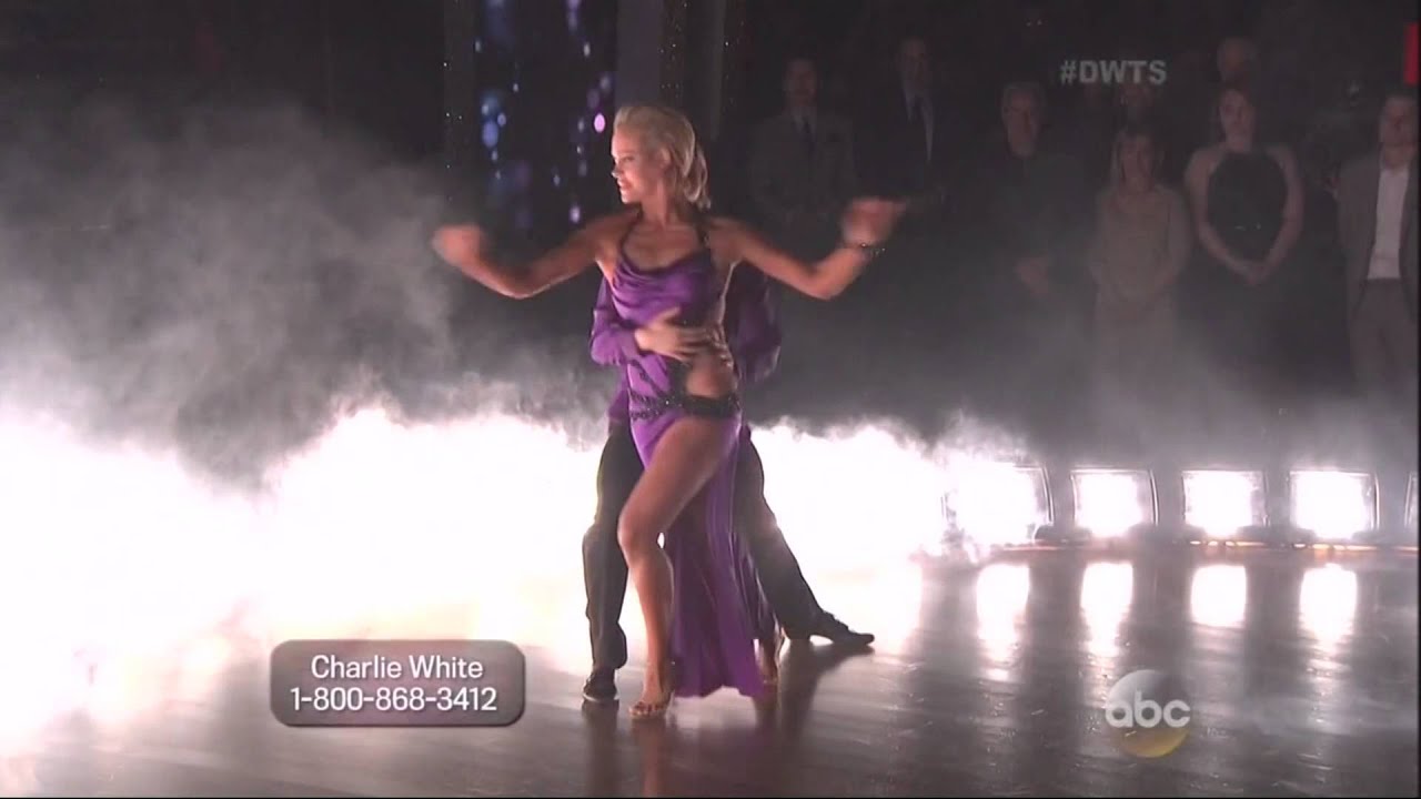 Peta Murgatroyd & Charlie White dancing Rumba on DWTS 4 7 14