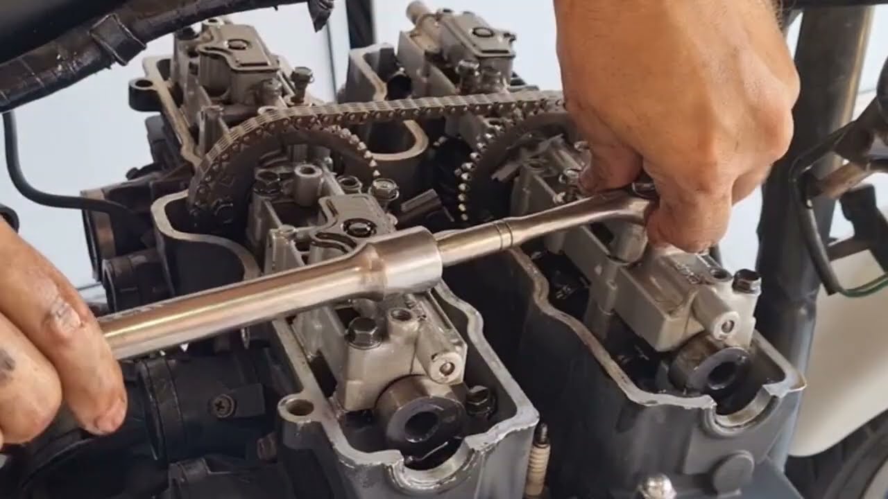 Remoção do motor 7 galo - CBX 750