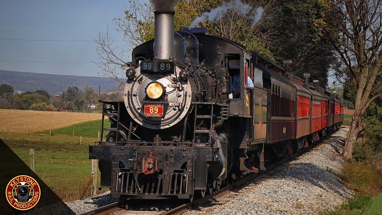 Strasburg Rail Road 89: A Banshee in the Pequea Valley (4K)