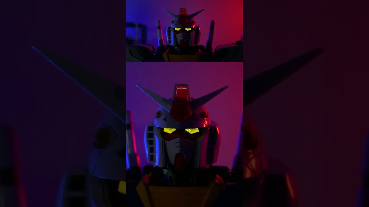 Build 1/48 RX-78F00 GUNDAM  Bust Model GUNDAM FACTORY YOKOHAMA with LED light Unit | ASMR 
