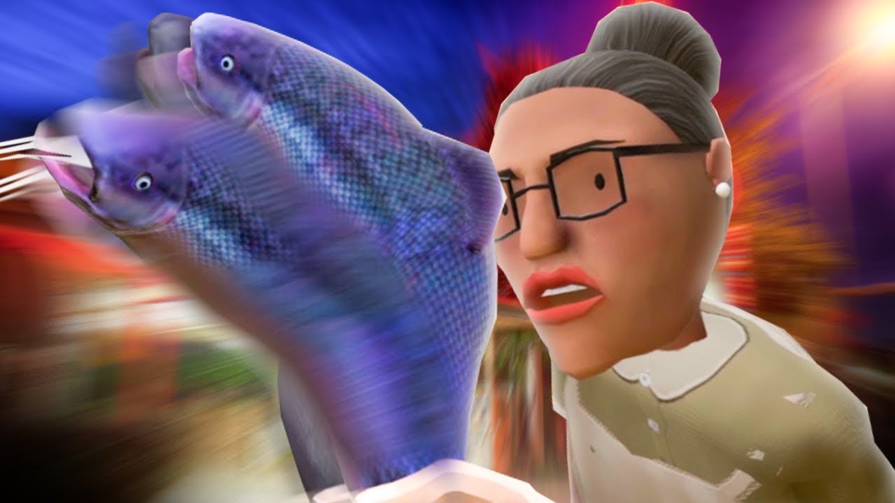 Slapped With a FISH in VR! [Funny Moments]