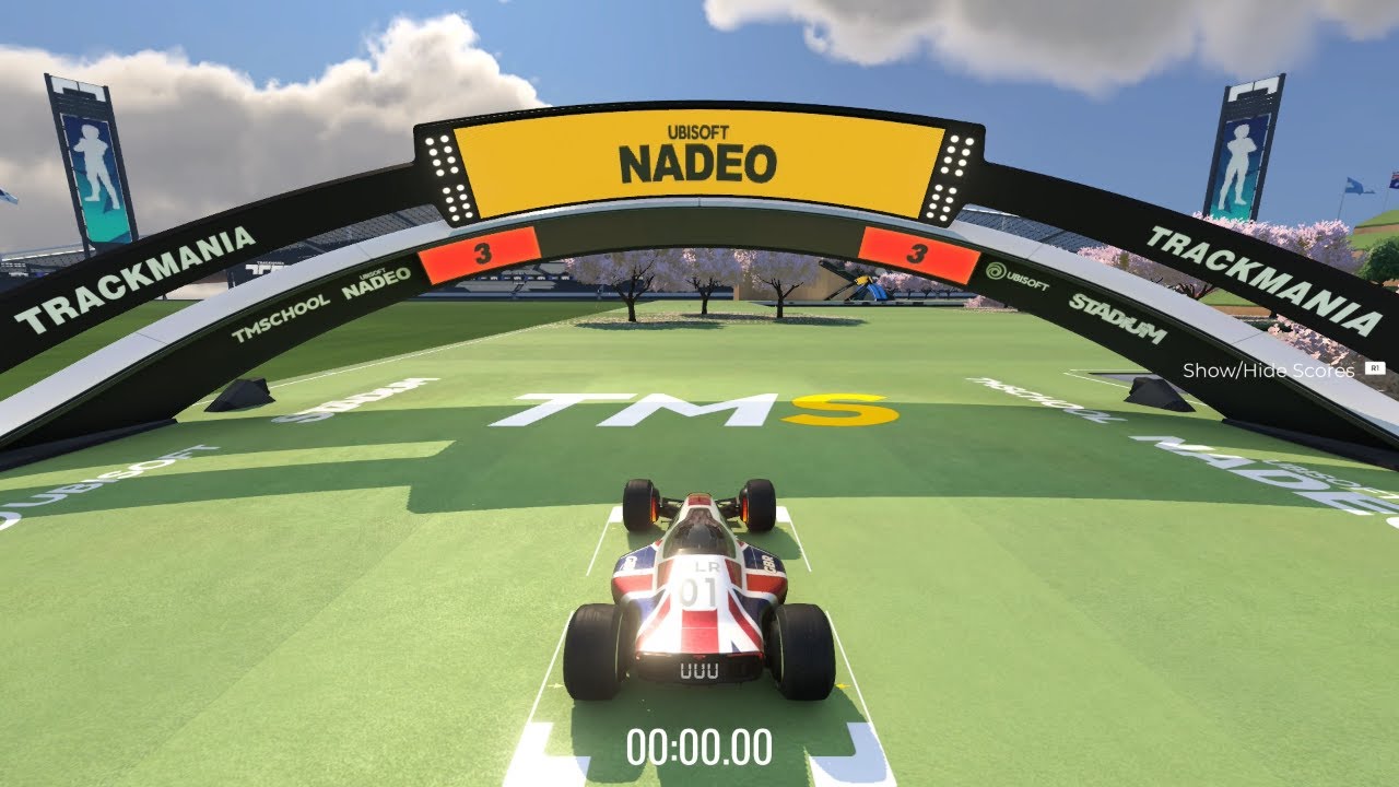 Trackmania - TMSchool - Grass #1 - Gold Medal