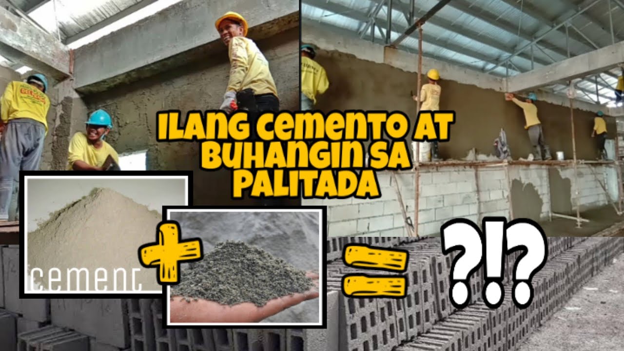 2 Methods to Estimate Quantity of Sand and Cement for Plastering #construction #plastering