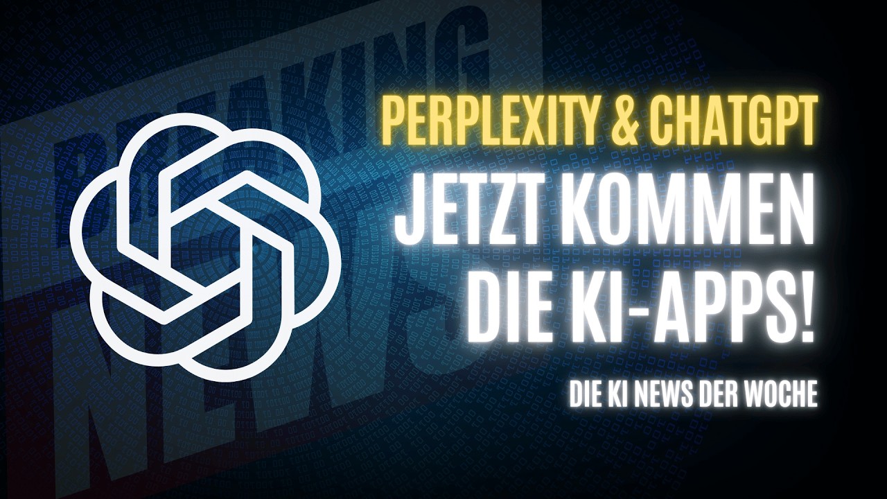 Neue Windows-App für ChatGPT angekündigt | Neue Perplexity Funktionen, SearchGPT Gerüchte | KI-News