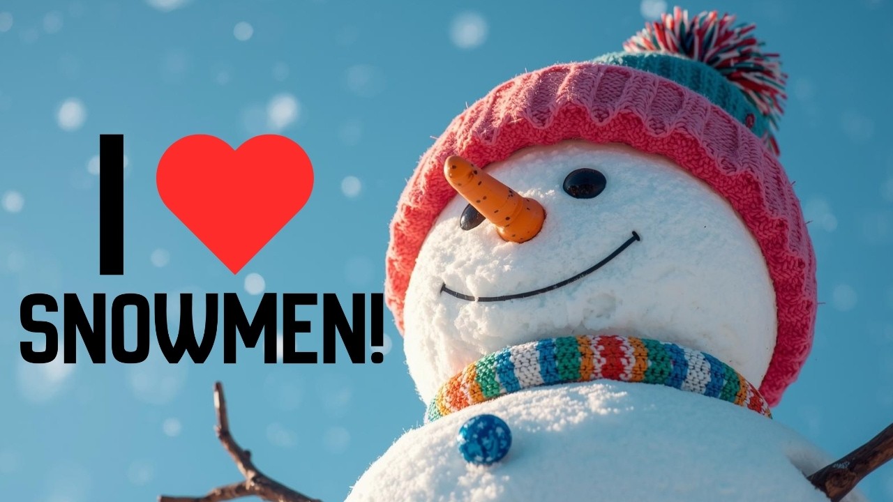 Cuteness Alert Check Out the Most Adorable Snowmen funny videos happy music YouTube