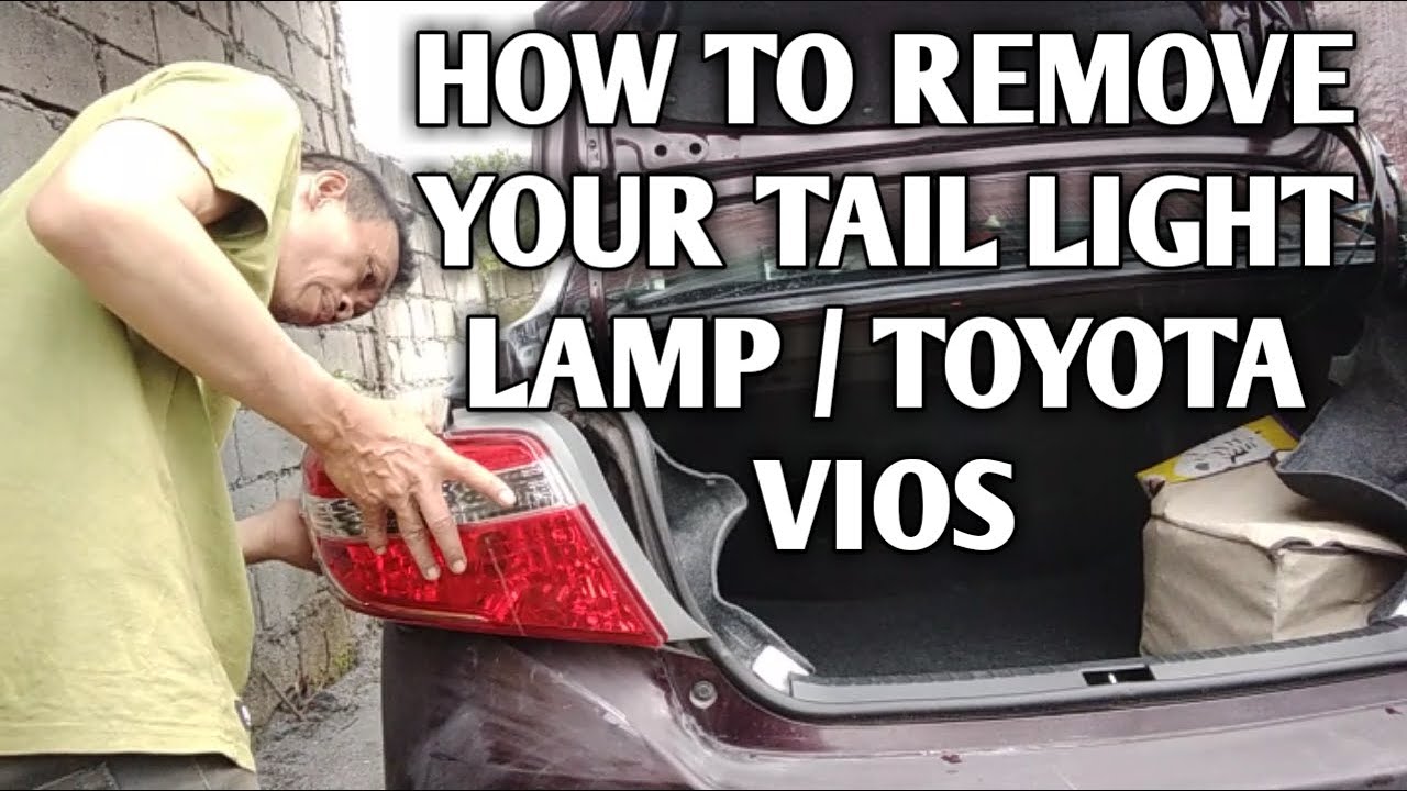 paano tanggalin ang tail lights ng sasakyan?🤔 | Toyota Vios