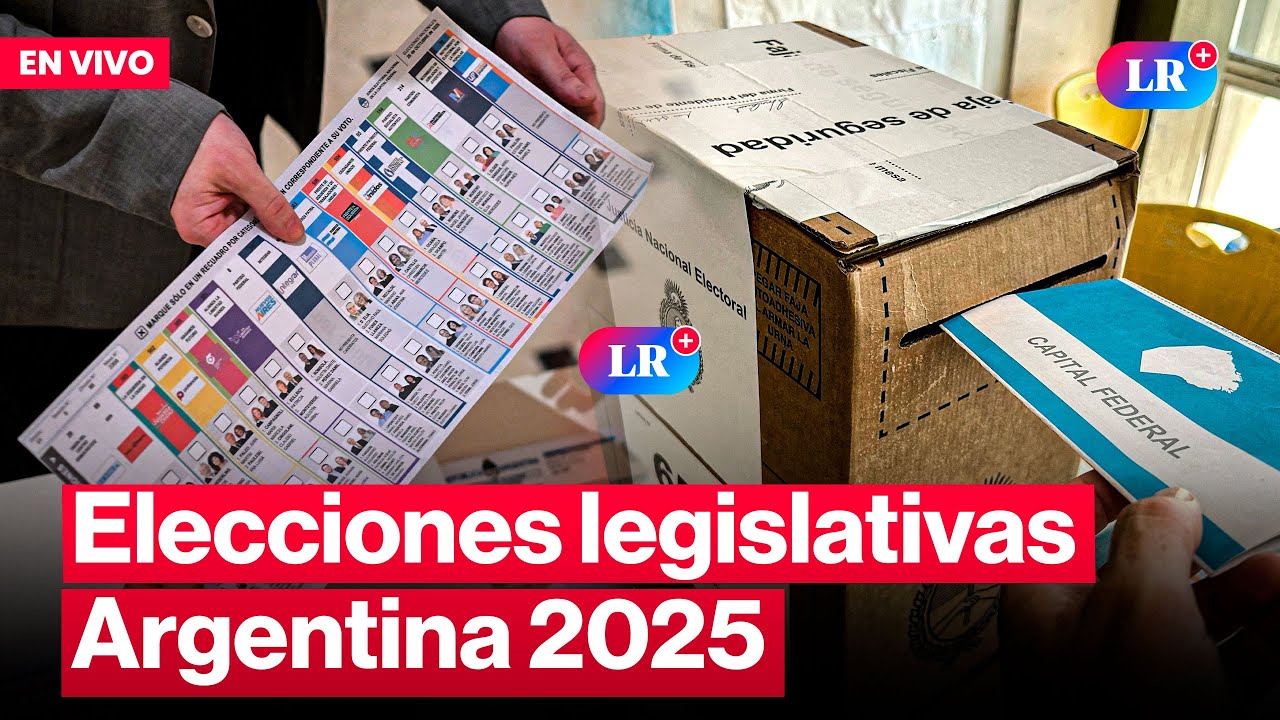 🔴Elecciones Argentina 2025 en vivo: votaciones legislativas y resultados minuto a minuto | #LR
