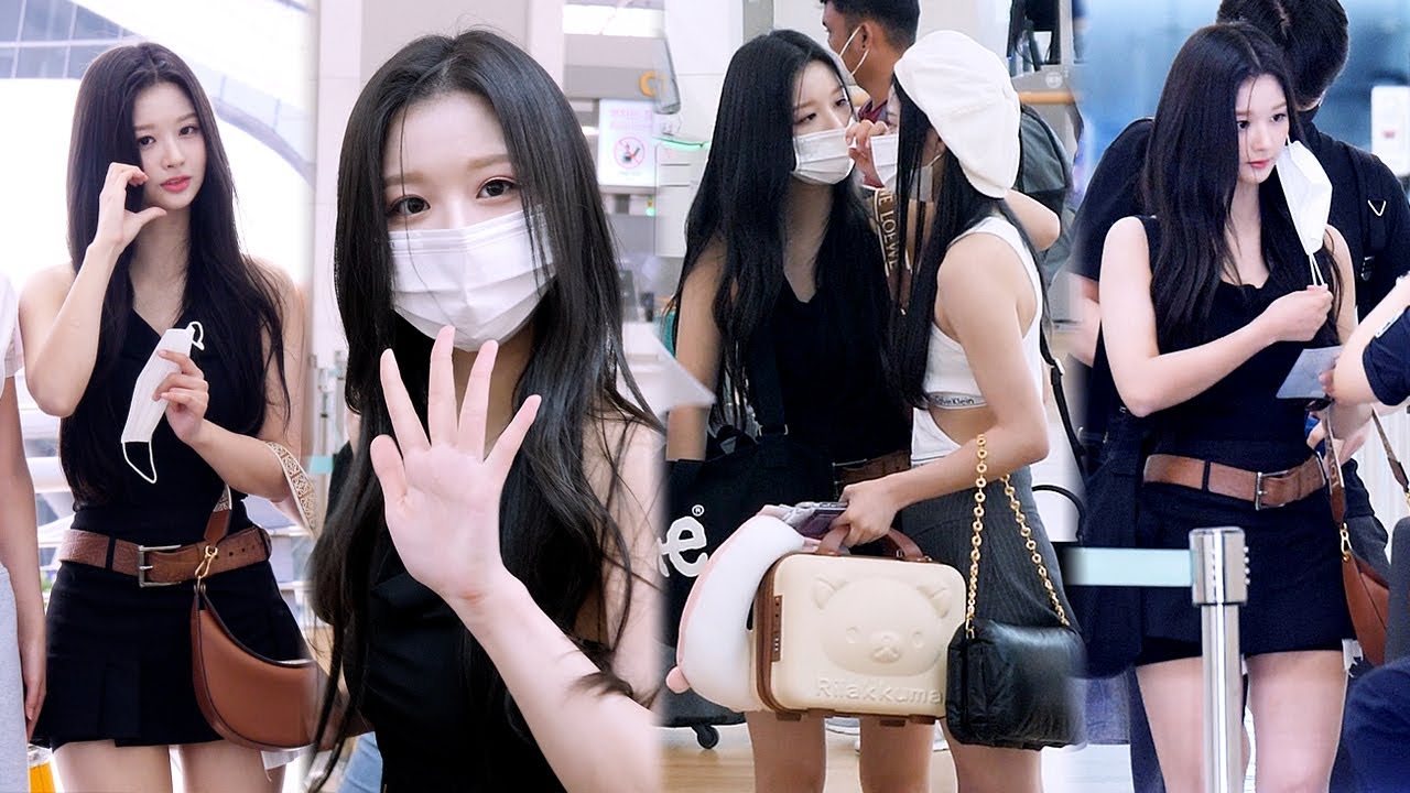 엔믹스 설윤 출국 직캠 (NMIXX SULLYOON) @ 220820 인천공항｜Spinel