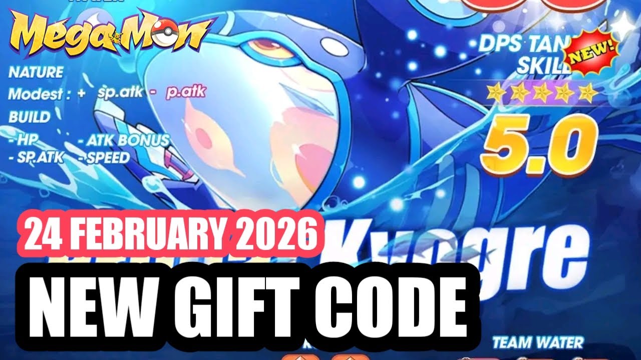 Megamon Global New Code February 2026 | Pocket Incoming Gift Codes