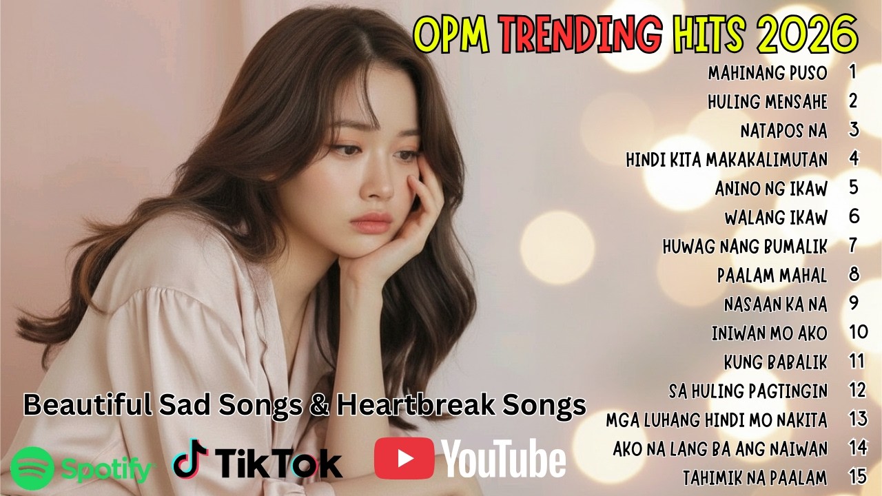 Trending OPM Ballads 2026 | Beautiful Songs for Painful Love and Deep Emotions